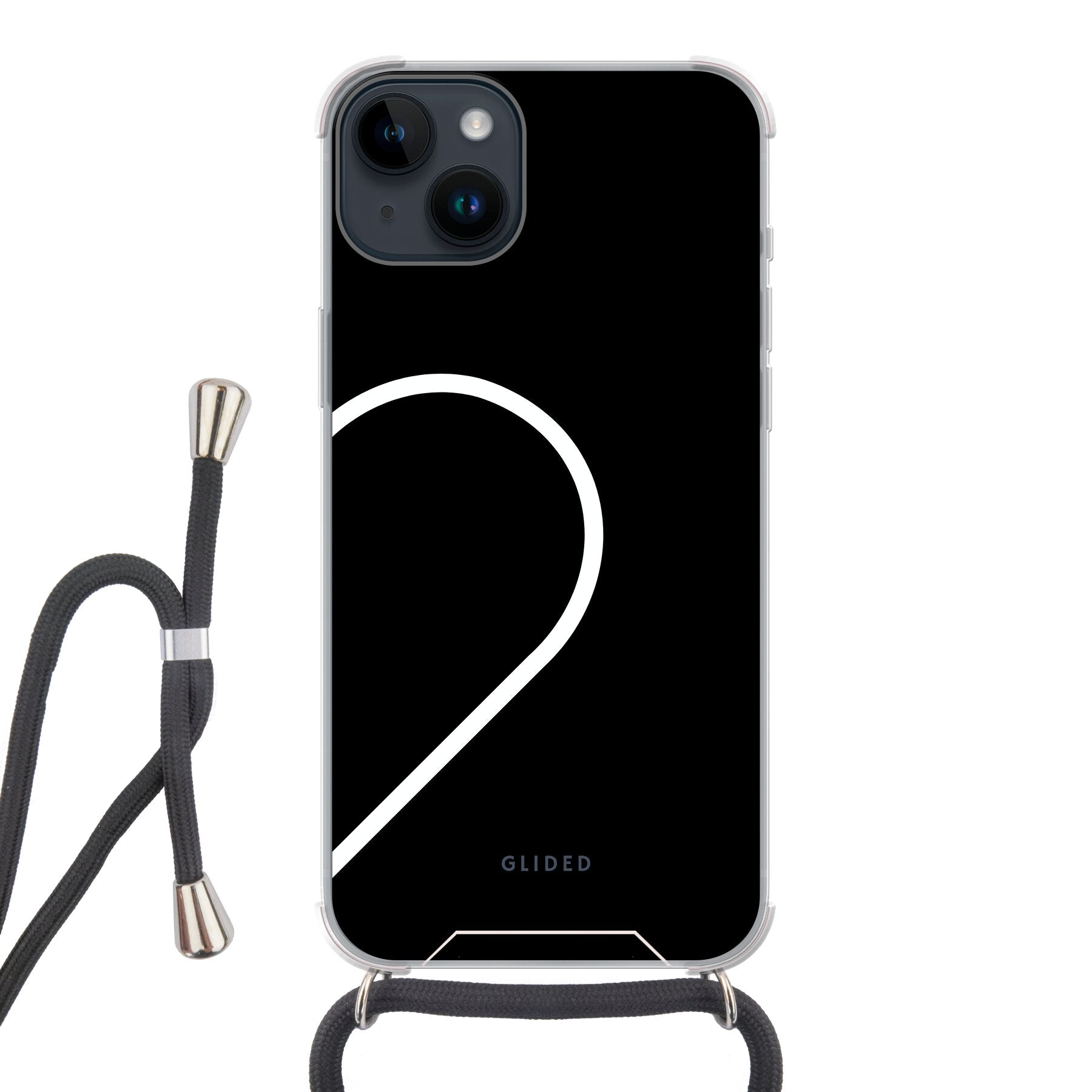Harmony Black – iPhone 14 Plus Handyhülle – Biologisch Abbaubar