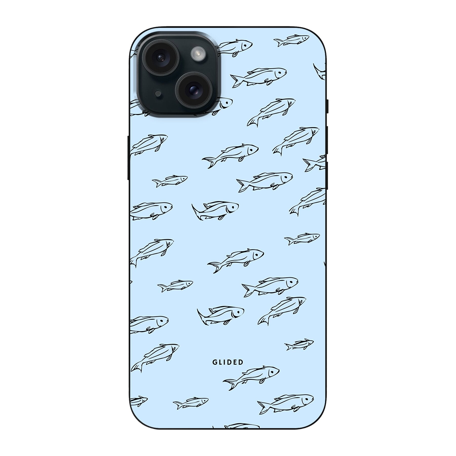 Fishy – iPhone 15 Plus Handyhülle – Hard Case