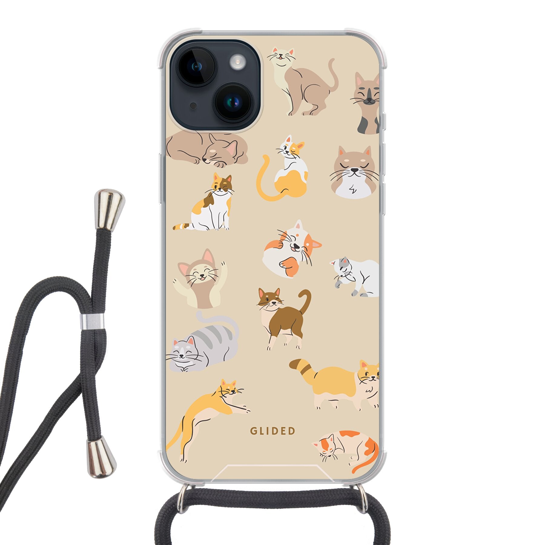 Meow – iPhone 14 Plus Handyhülle – Biologisch Abbaubar