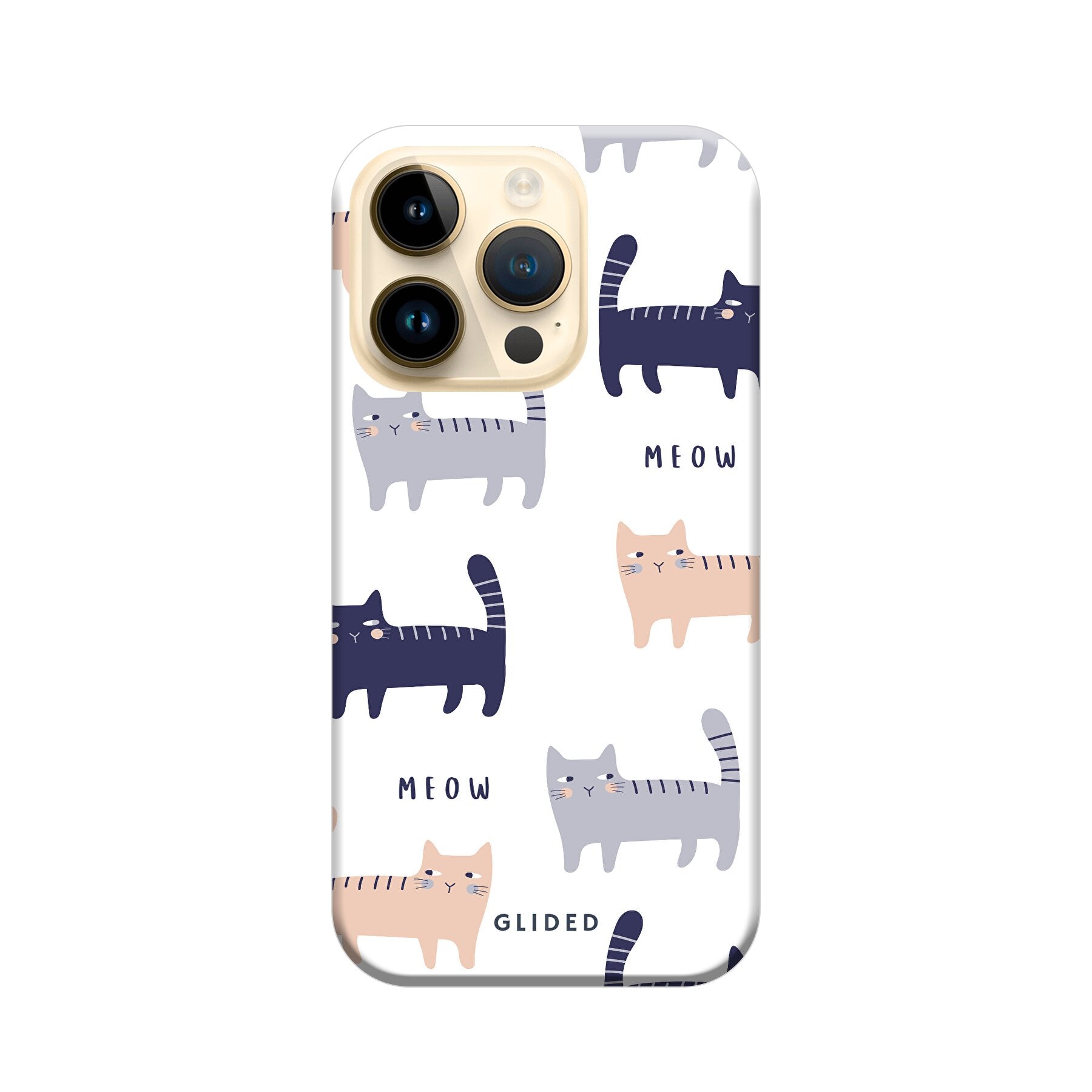Purrfection – iPhone 14 Pro Handyhülle – Hard Case