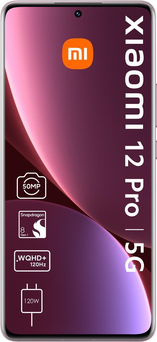 Xiaomi 12 Pro 17,1 cm (6.73 ) Dual-SIM Android 12 5G USB Typ-C 12 GB 256 GB 4600 mAh Violett (MZB0ADNEU)