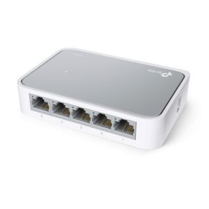 tp-link TL-SF1005D 5-Port 10/100MBit Desktop Switch Netzwerk-Switch