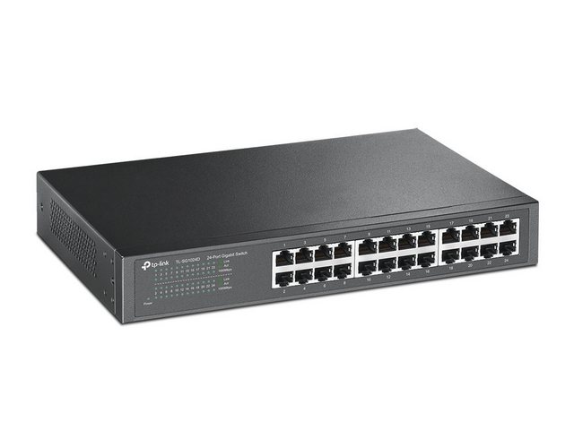 tp-link TL-SG1024D 24-Port Gigabit Desktop/Rackmount Switch Netzwerk-Switch