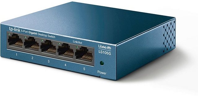tp-link LiteWave 5-Port Gigabit Desktop Switch Netzwerk-Switch